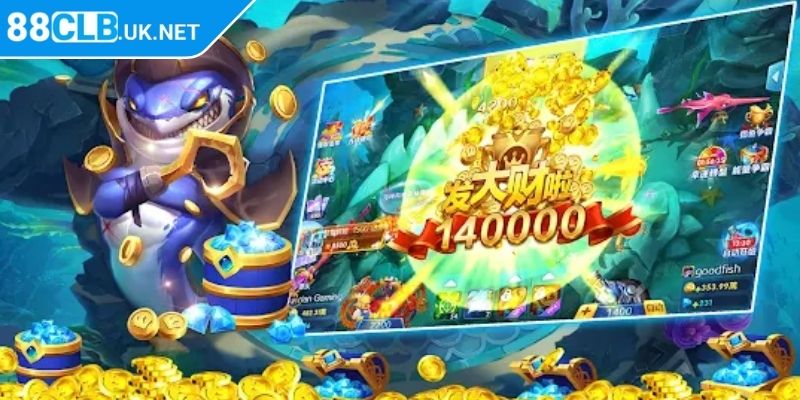 Câu Cá Vàng 88CLB Hòa Mình Vào Thế Giới Săn Bắt Đầy Thú Vị 2 Đồ họa và âm thanh Câu Cá Vàng 88CLB sống động như thật