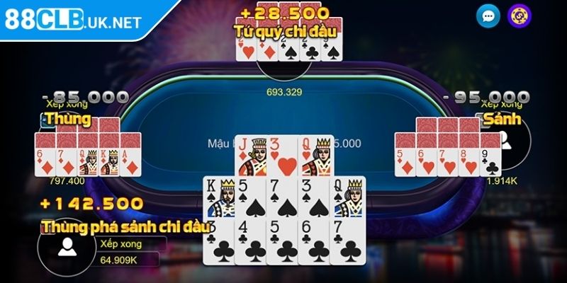 Mậu Binh 88CLB Trải Nghiệm Cá Cược Đẳng Cấp Nhất Năm 2025 3 Ưu điểm khi chơi Mậu Binh 88CLB