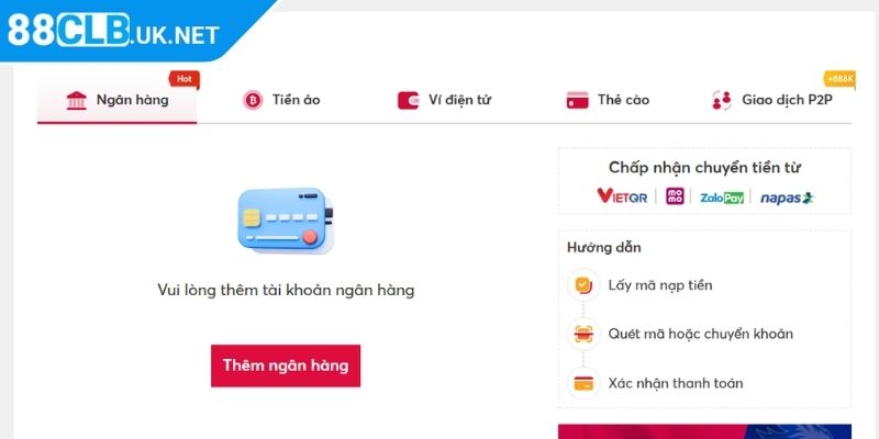 Nạp Rút Tiền 88clb 1 Điểm mạnh của quy trình giao dịch tại sân chơi